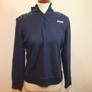 Vineyard Vines Shep Shirt  Blue & Green Plaid Sz M